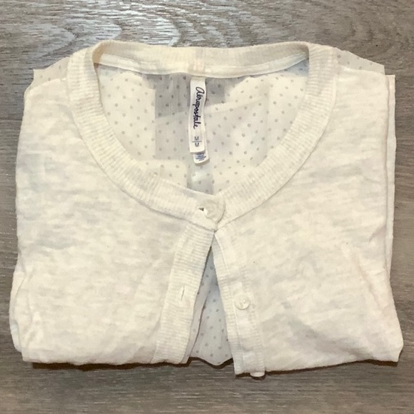 AEROPOSTALE Size M Ladies Summer Sweater - Vanilla colour. Worn twice. - Picture 1 of 7